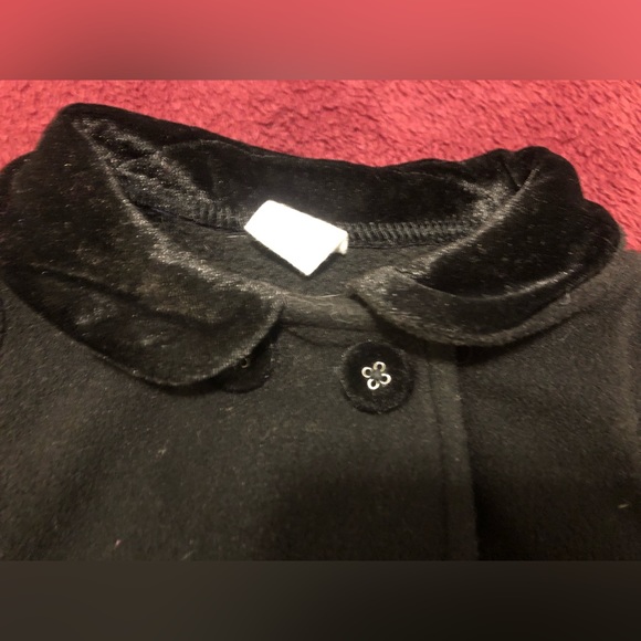 Starting out black velour coat - Picture 3 of 4